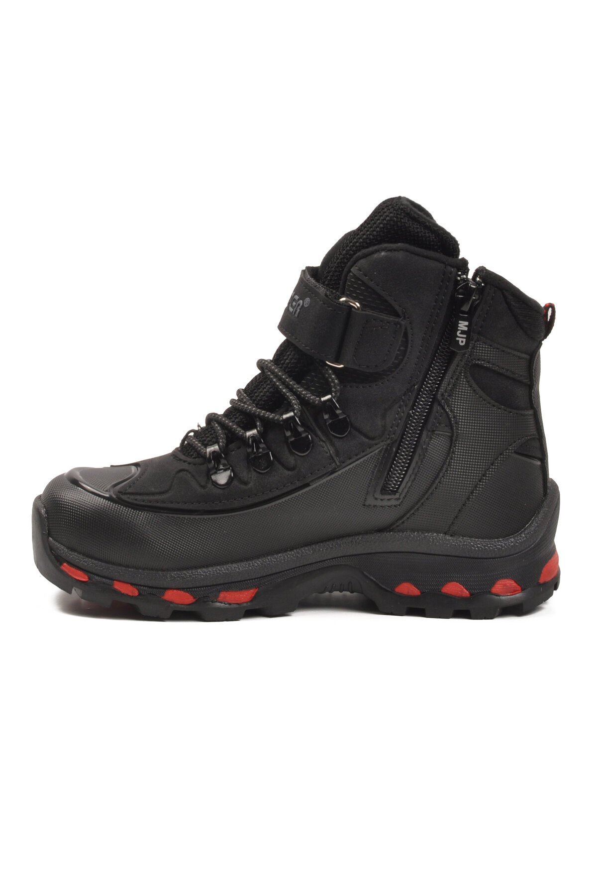 Siyah-Kırmızı Unisex Çocuk Bot 2115 F