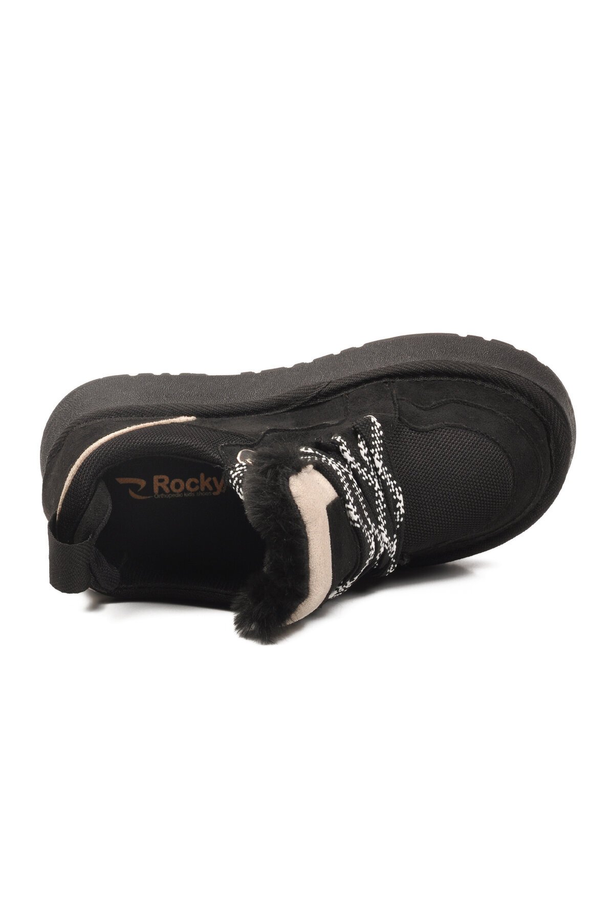 Siyah Süet Unisex Çocuk Bot 412445 F