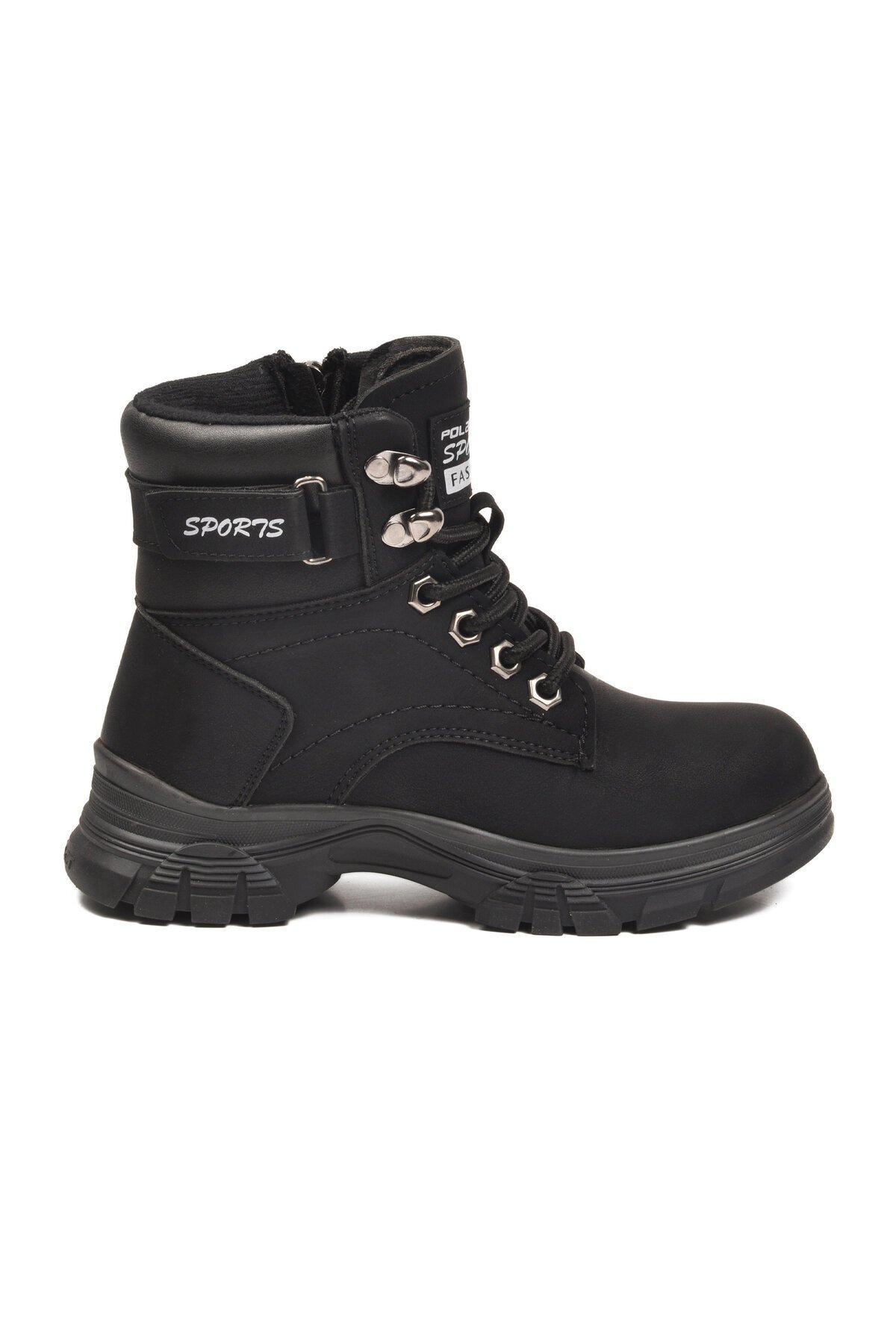 Siyah Zümrüt Unisex Çocuk Bot 24035 F