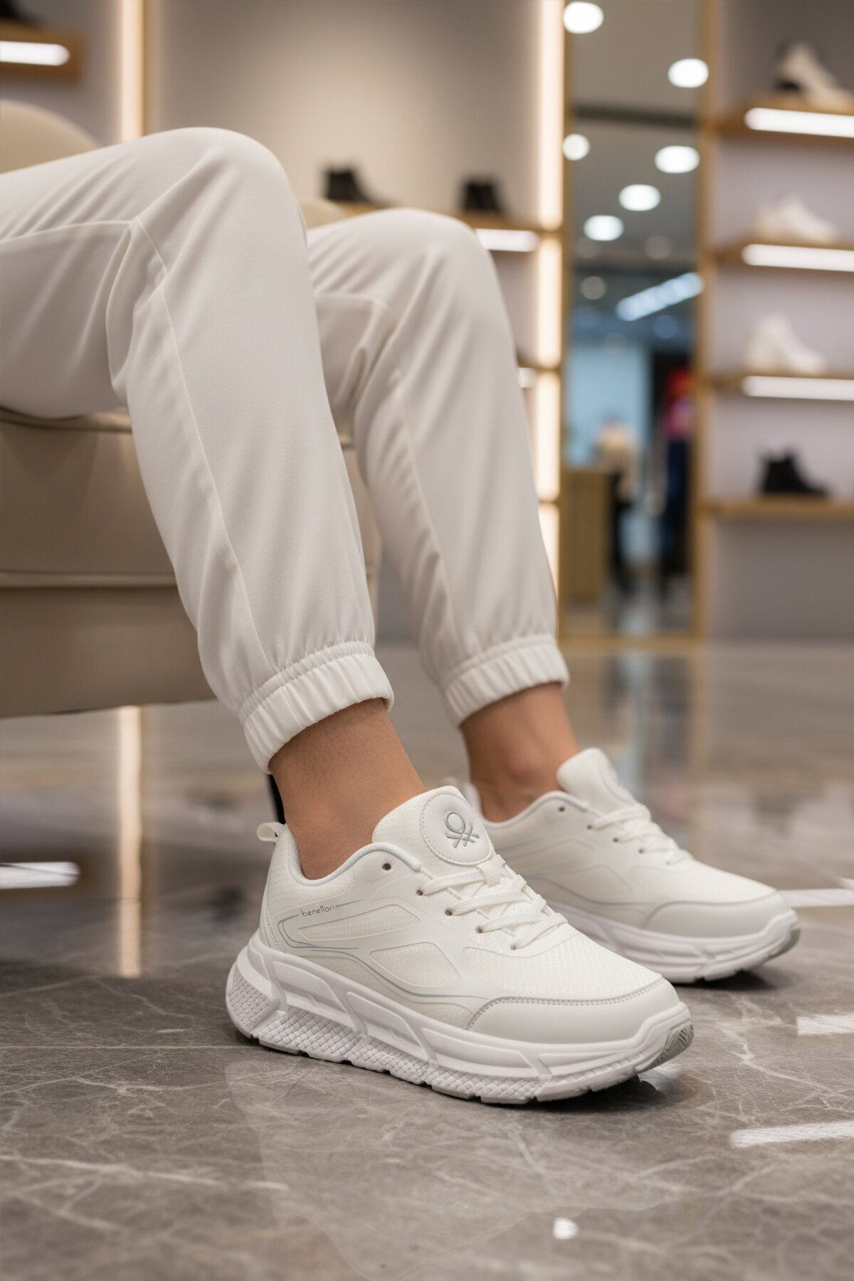Beyaz Unisex Spor Ayakkabı BNI-11500 G