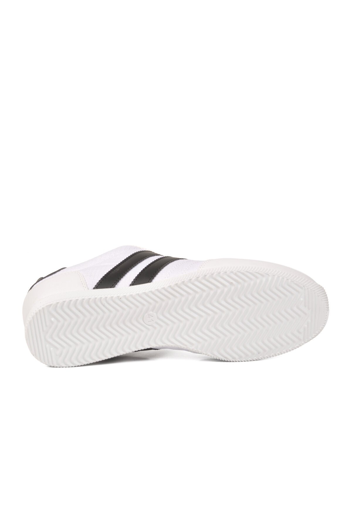 Beyaz-Siyah ComfortSole Taban Erkek Sneaker BST-2086 M