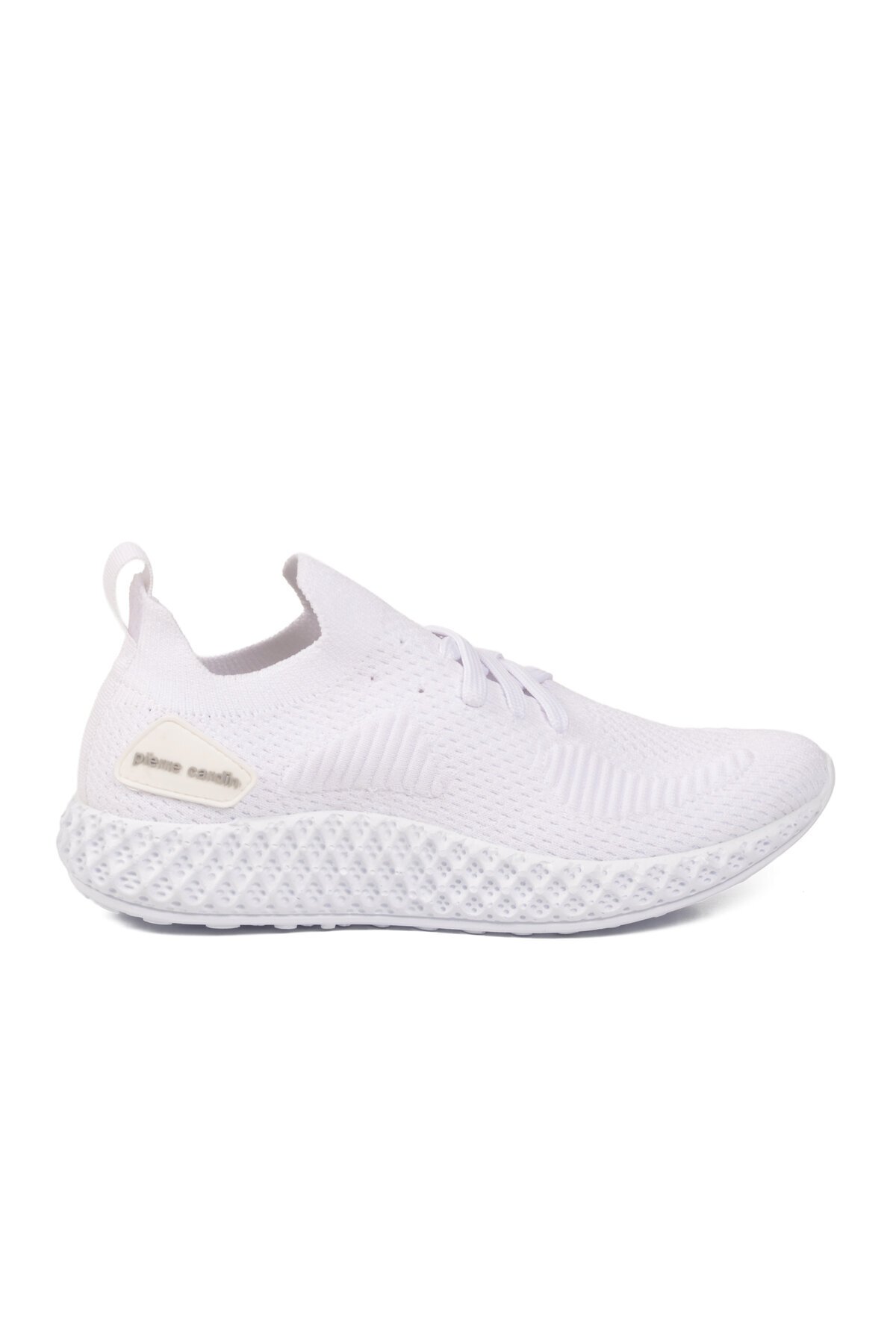 Beyaz Tekstil Hafif Hava Alabilir Unisex Spor Ayakkabı PC-32711 Z