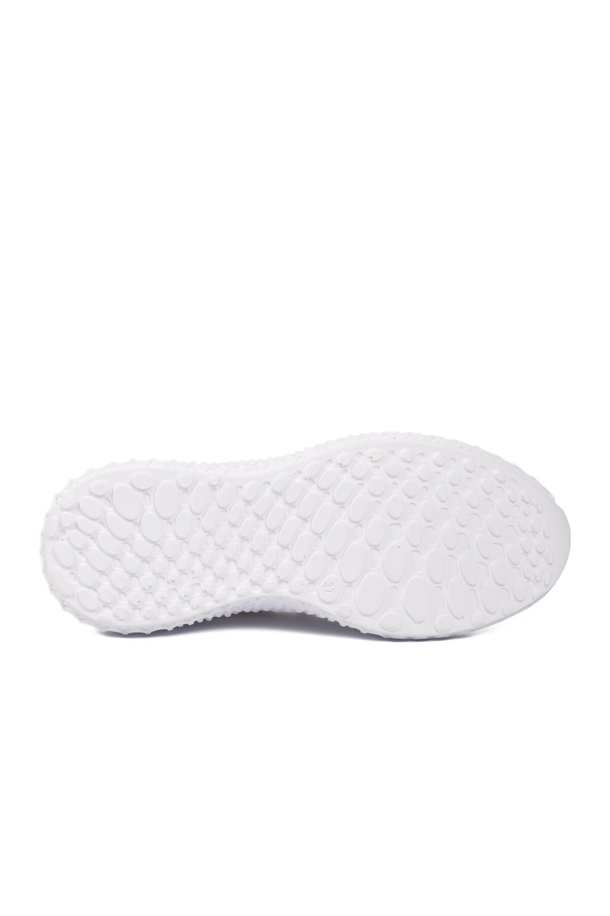 Beyaz Tekstil Hafif Hava Alabilir Unisex Spor Ayakkabı PC-32711 Z