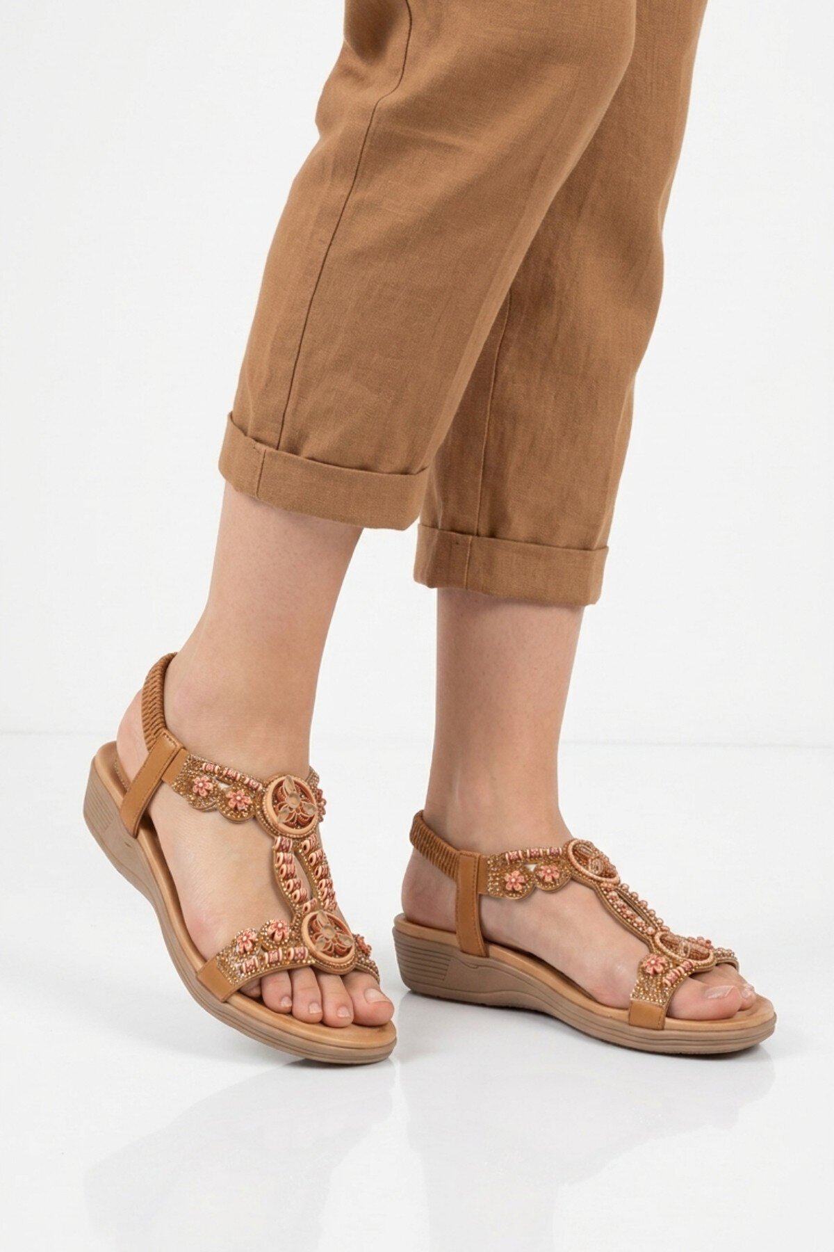 Camel Kadın Sandalet 4053 Z