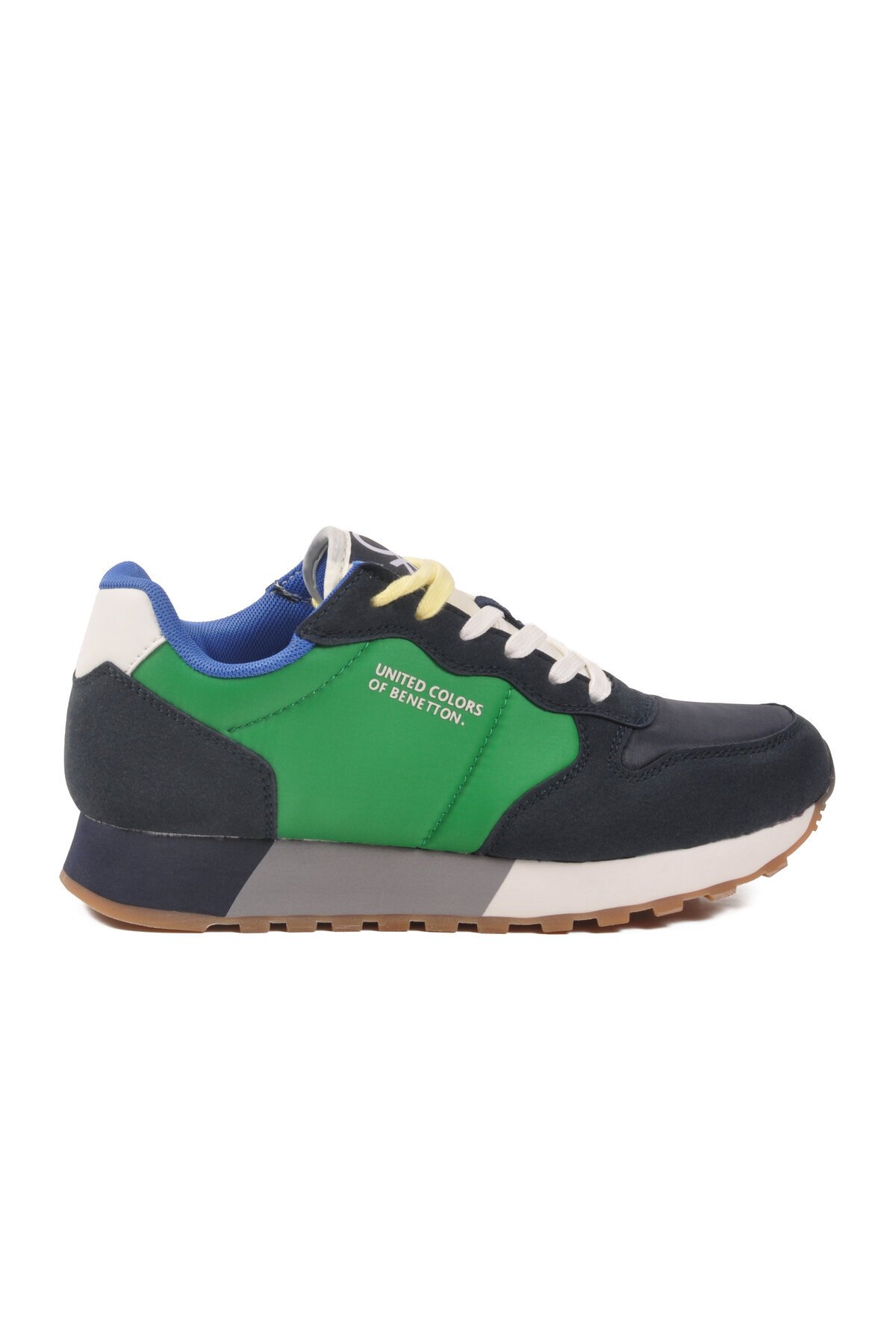 Lacivert-Yeşil Unisex Spor Ayakkabı BNI-10048 G