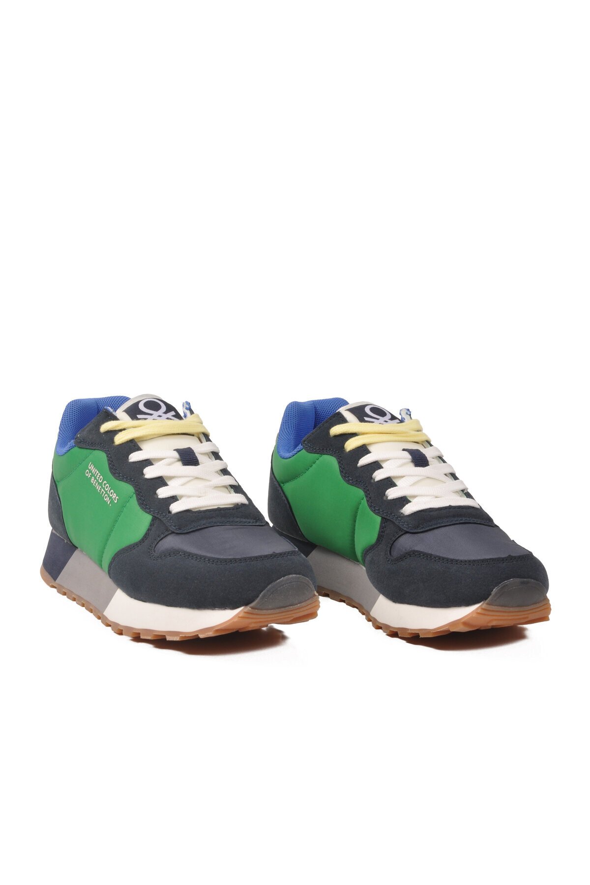 Lacivert-Yeşil Unisex Spor Ayakkabı BNI-10048 G