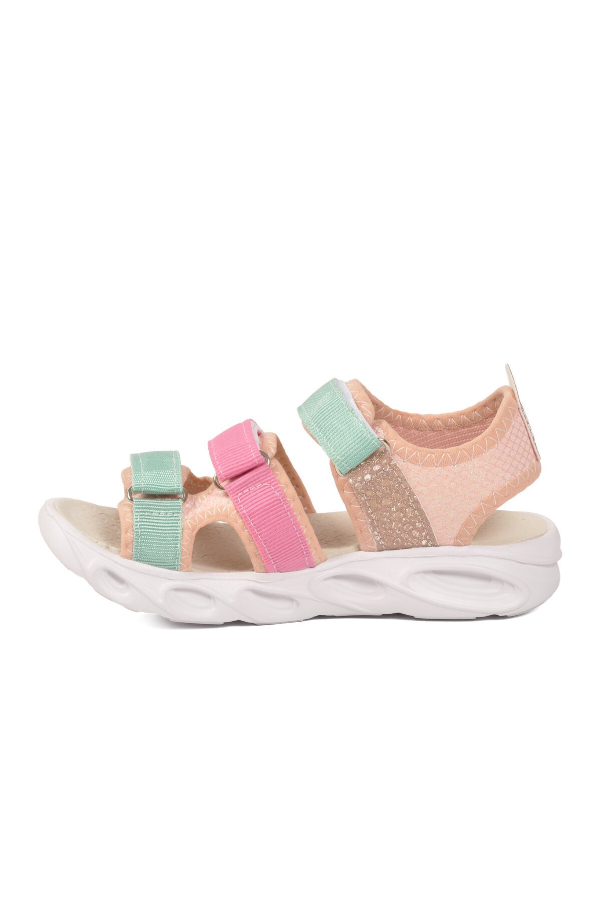 Renkli Kız Çocuk Sandalet 26A44 F