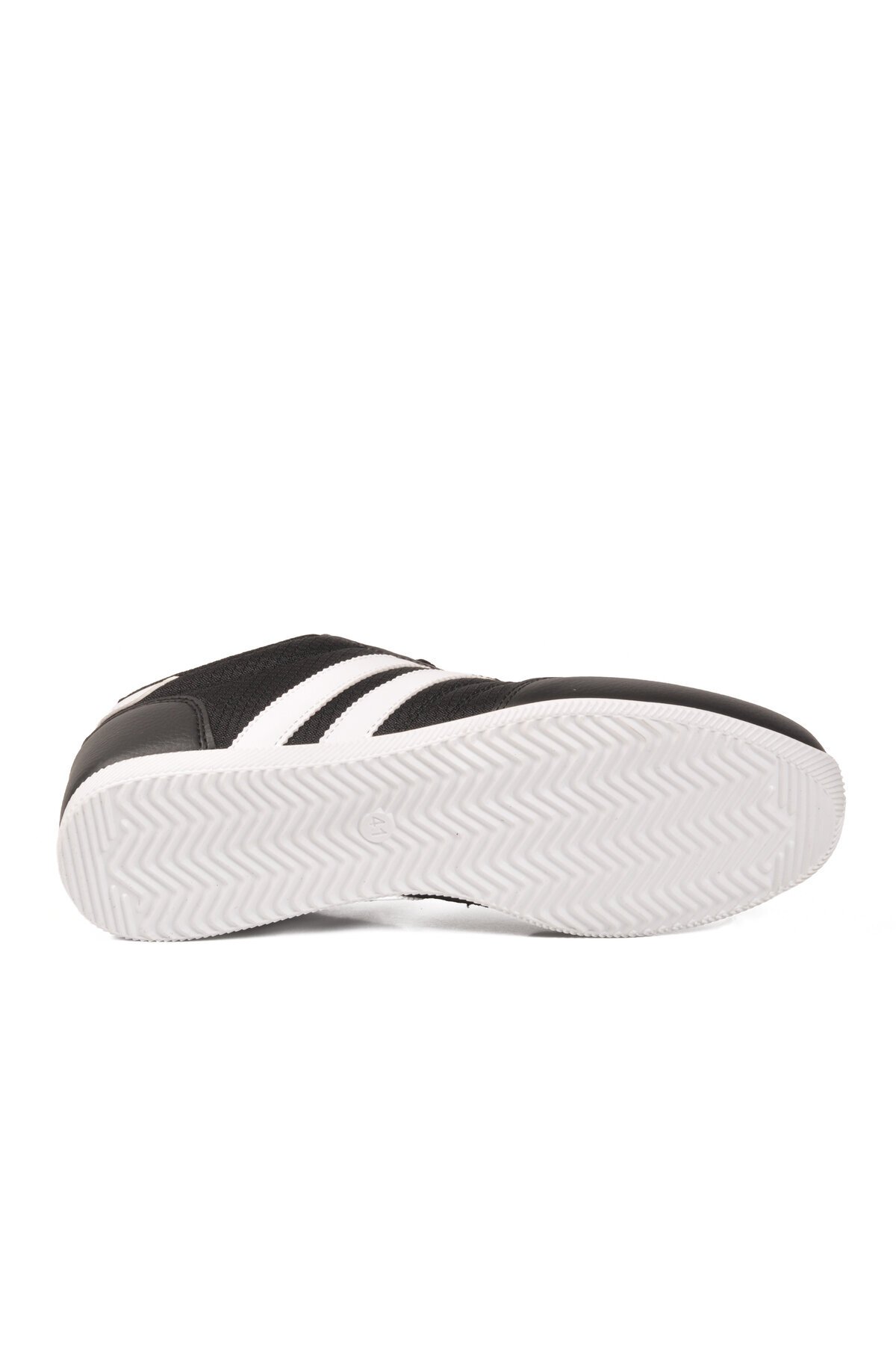 Siyah-Beyaz ComfortSole Taban Erkek Sneaker BST-2086 M