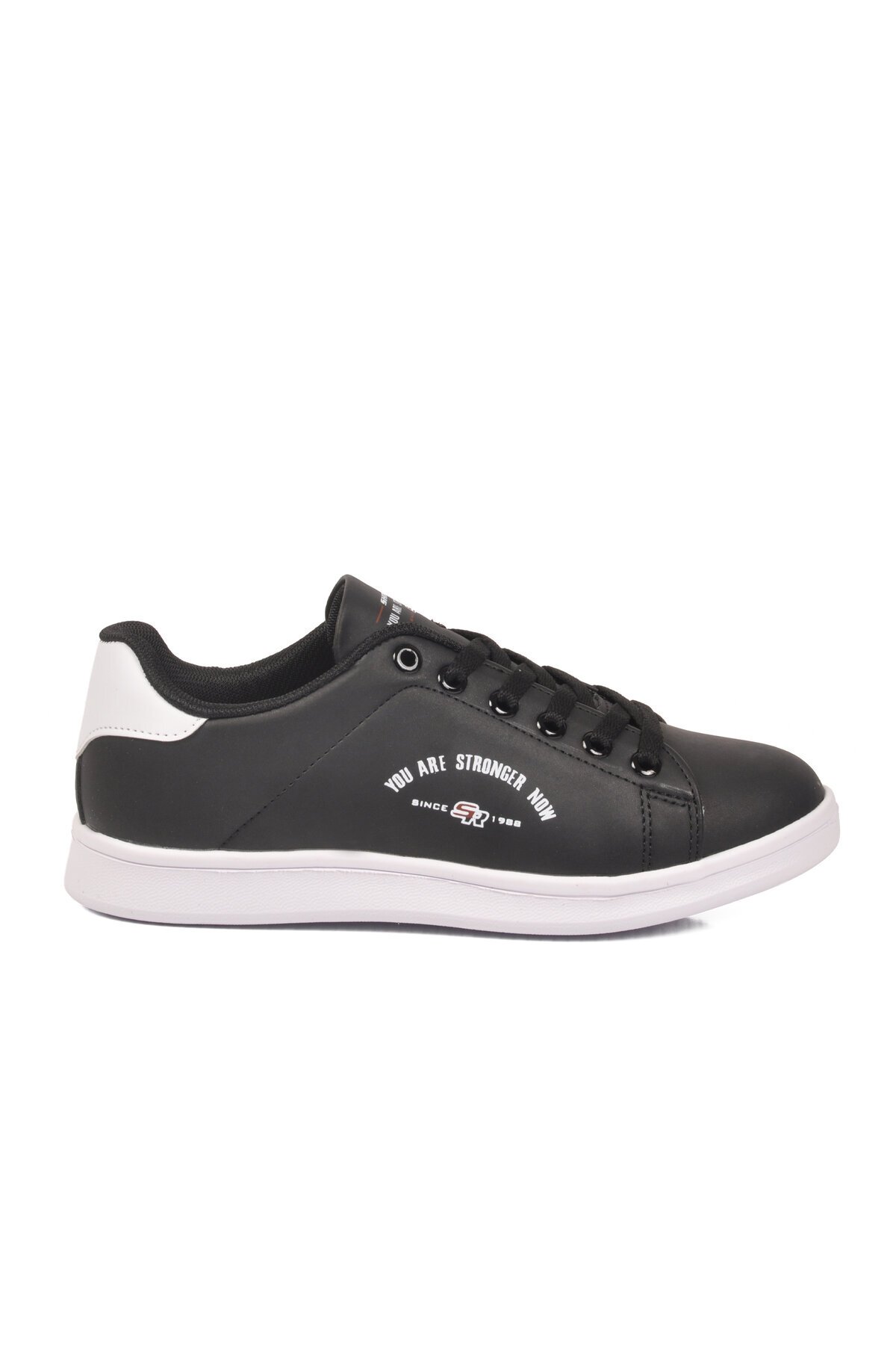Siyah-Beyaz Hafif Unisex Spor Ayakkabı Bst-1002 G