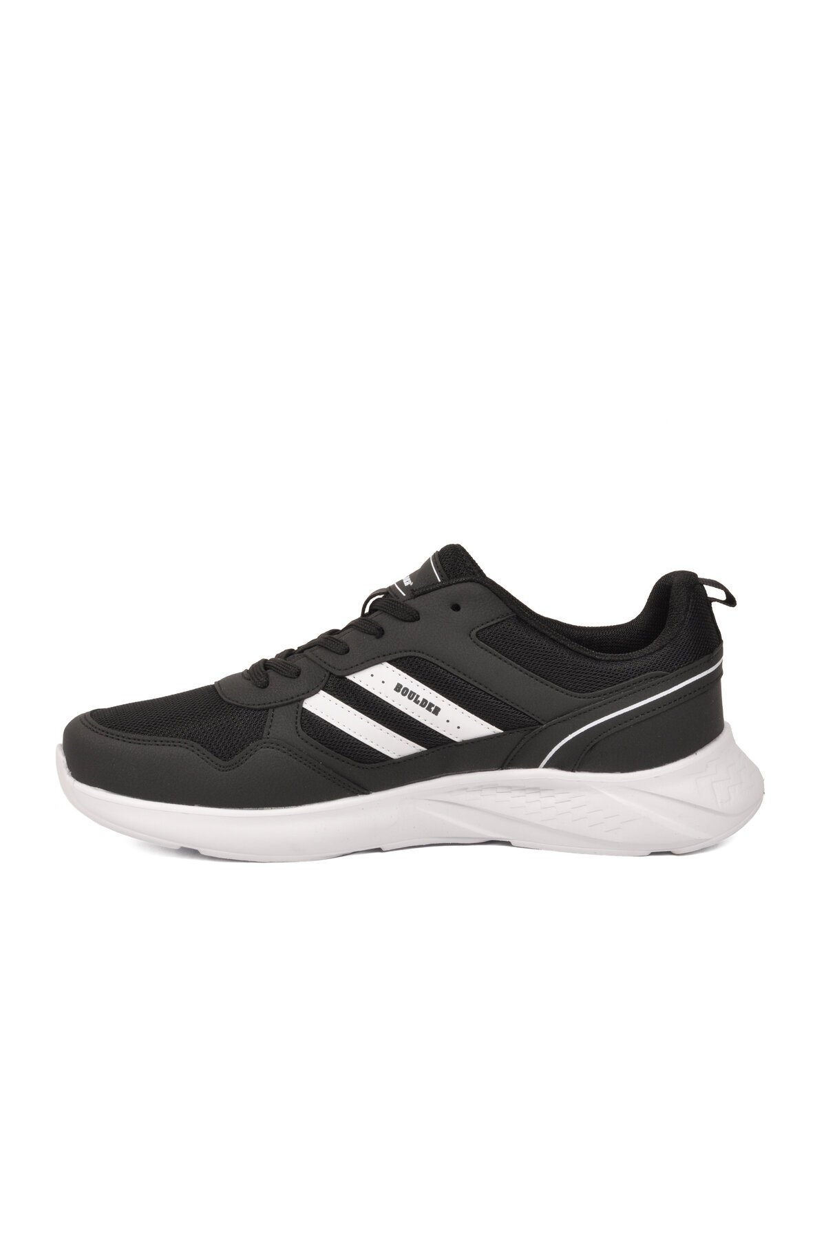 Siyah-Beyaz Büyük Numara Erkek Spor Ayakkabı 1548 M