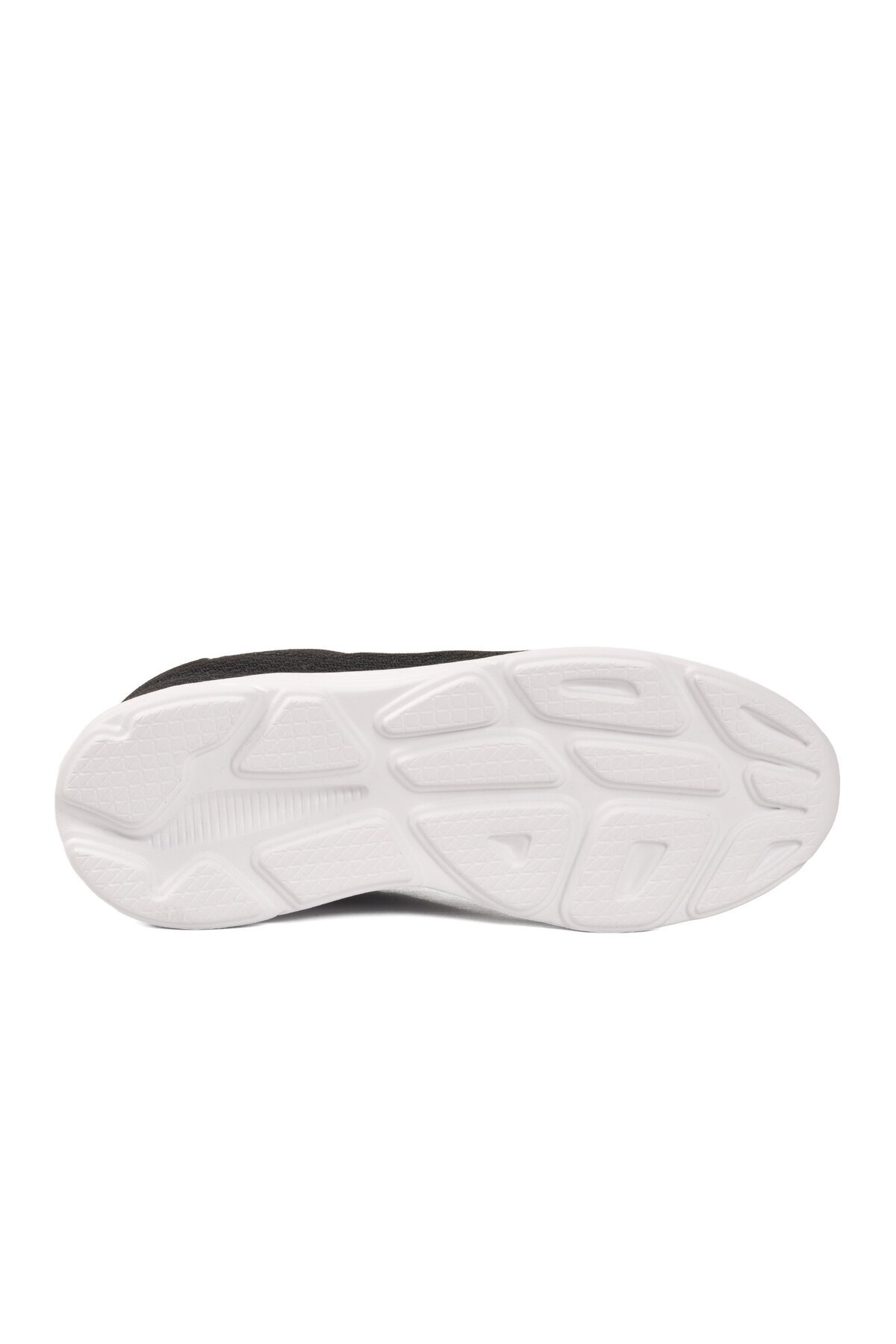 Siyah-Beyaz Fileli Rahat Hafif Unisex Spor Ayakkabı 26102 M