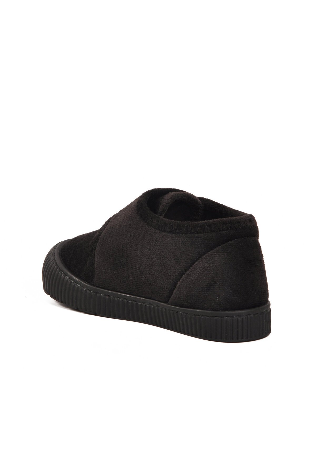 Siyah Süet Unisex Çocuk Panduf 058999 P