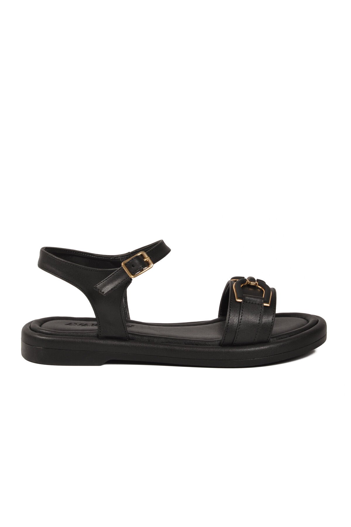 Siyah Hafif ComfortSole Taban Kadın Sandalet 35442 Z