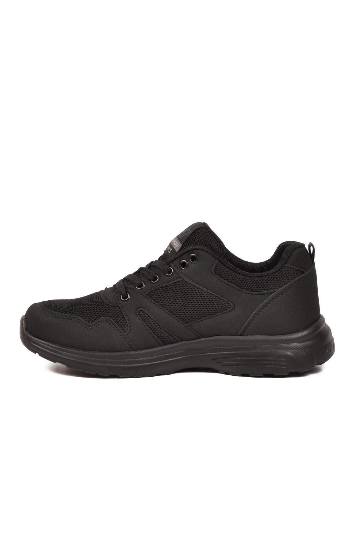 Siyah Tekstil Hafif Unisex Spor Ayakkabı 020 G