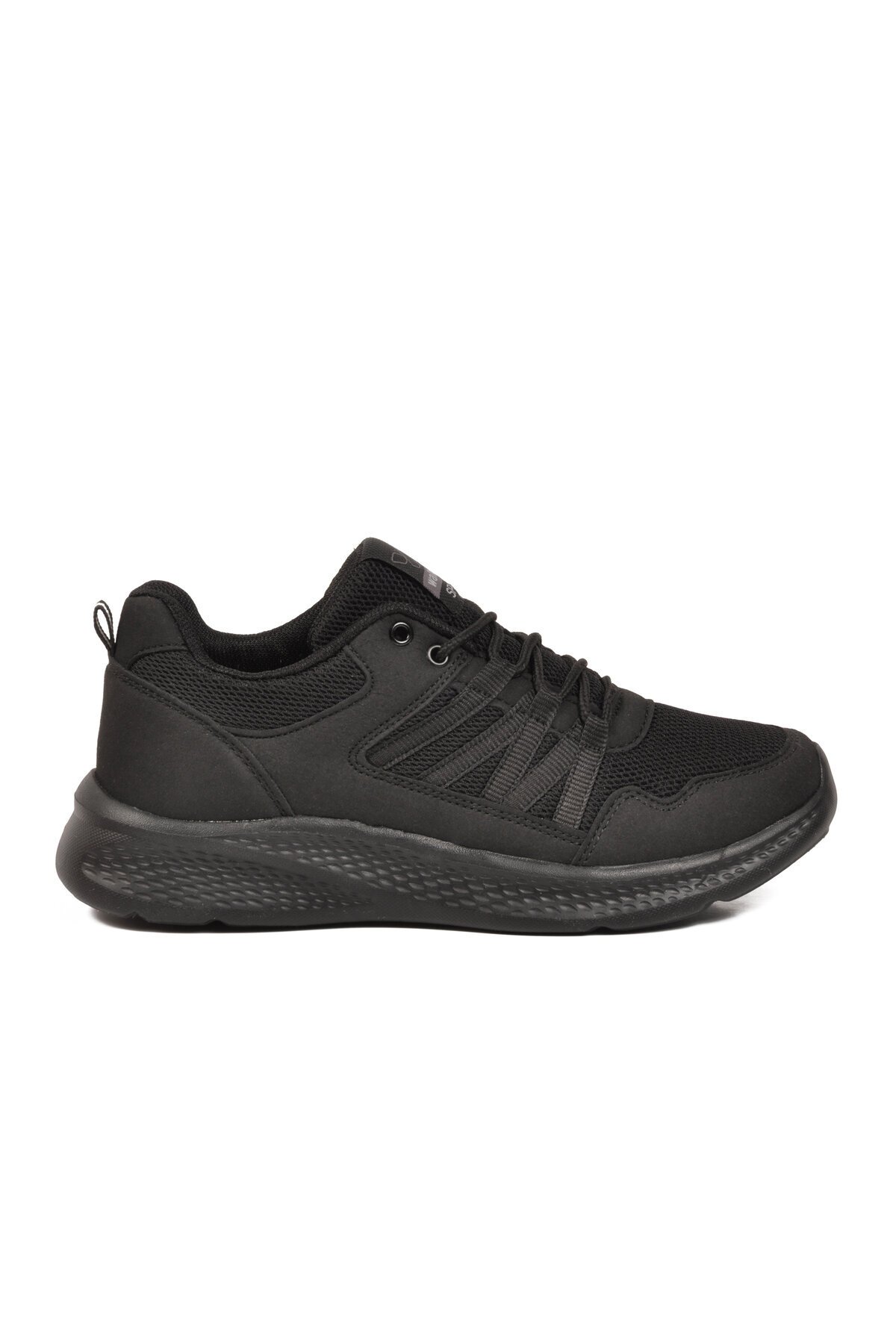 Siyah Tekstil Hafif Unisex Spor Ayakkabı 2029 G