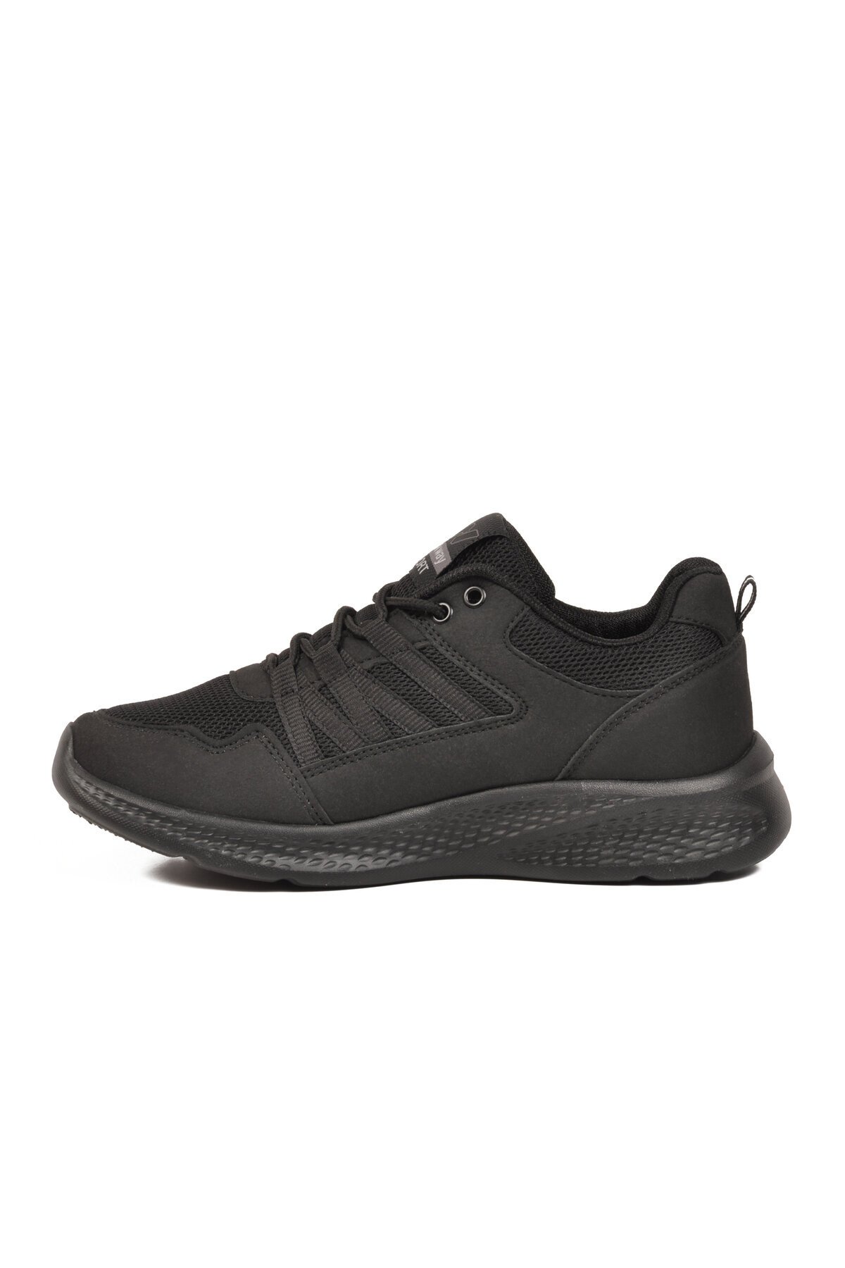 Siyah Tekstil Hafif Unisex Spor Ayakkabı 2029 G