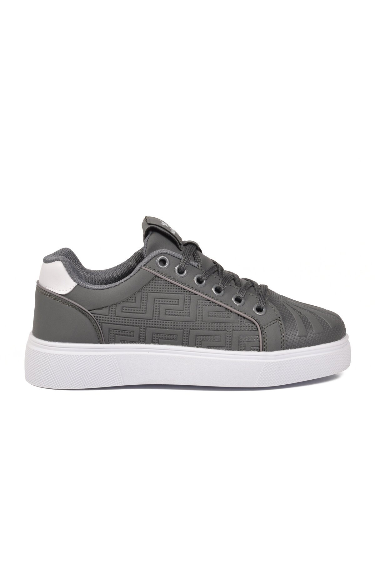 Unisex Bağcıklı Kalın Taban Spor Ayakkabı Füme Şık Rahat Casual Ayakkabı Sneaker 26201