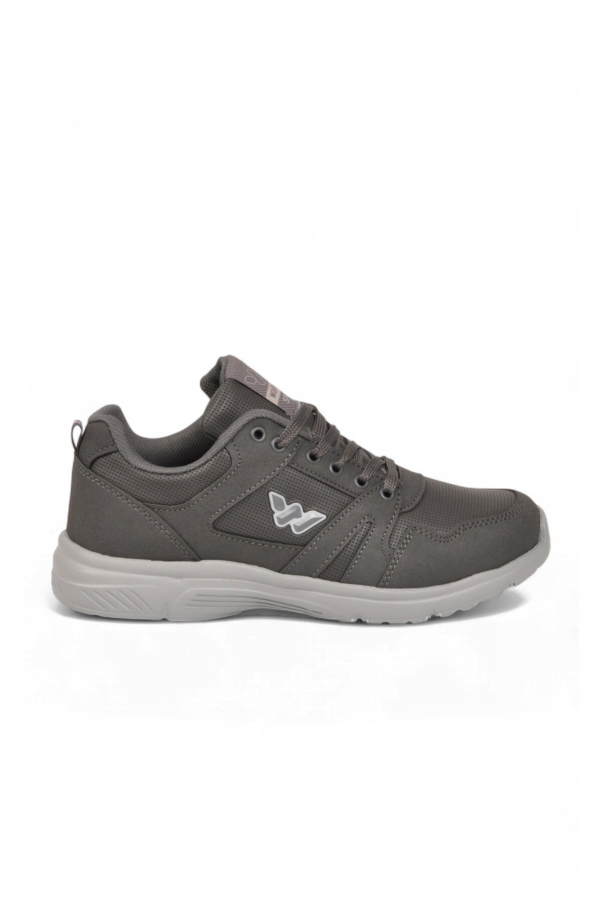 Bağcıklı Cilt Füme Hafif Rahat Taban Esnek Unisex Yürüyüş ve Spor Ayakkabı Sneaker Core 020