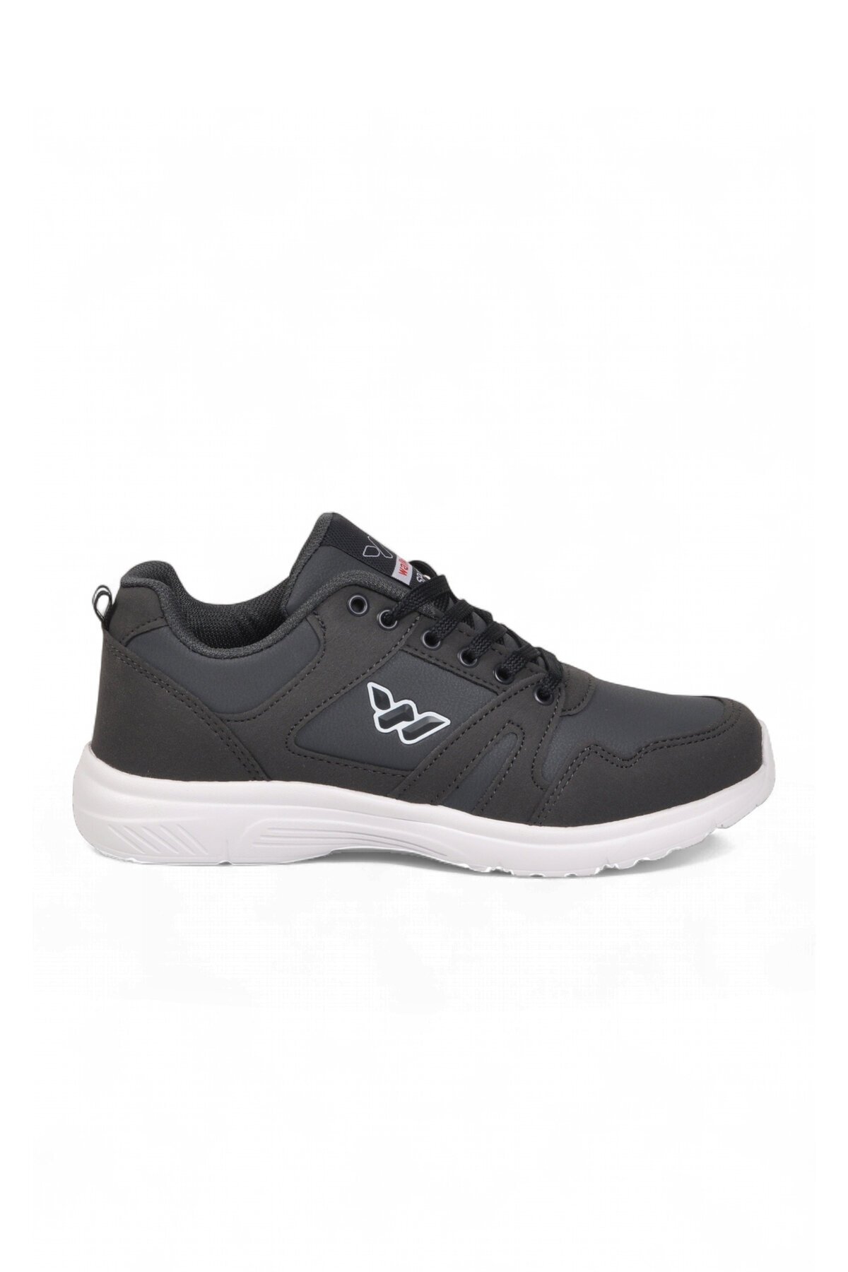 Bağcıklı Cilt Lacivert Hafif Rahat Taban Esnek Unisex Yürüyüş ve Spor Ayakkabı Sneaker Core 020