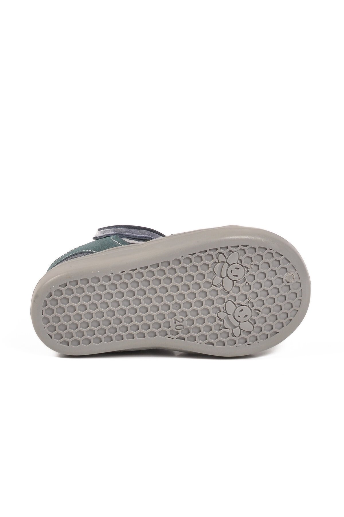 Mavi-Hardal-Sarı Ortopedik Bebek Sandalet 26A77 B