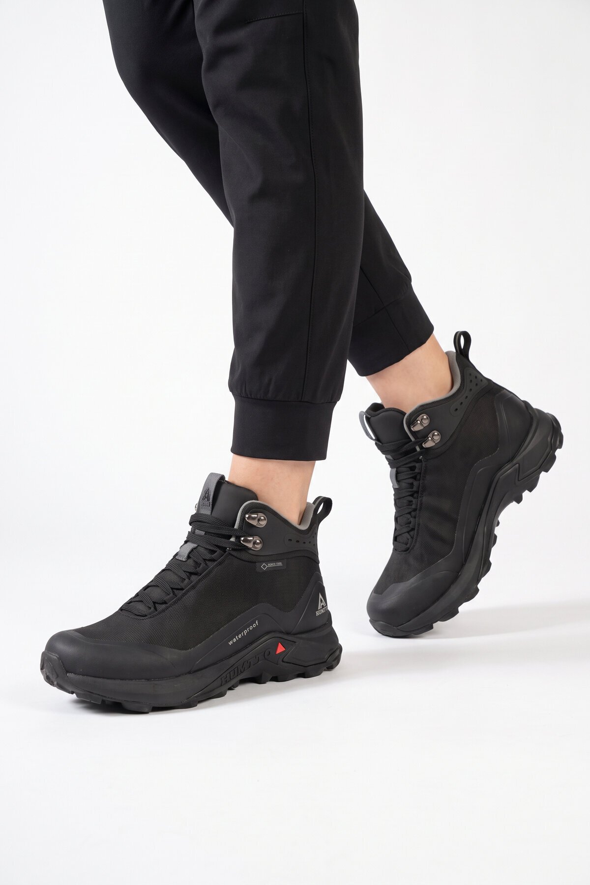 Unisex Su Geçirmez Kaymaz Taban Bağcıklı Erkek Outdoor Trekking Bot 210500B-1