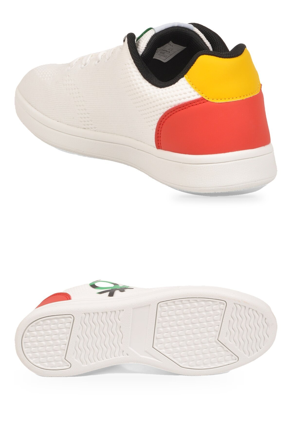 Beyaz Triko Erkek Yürüyüş ve Spor Ayakkabı Şık Rahat Erkek Sneaker BNI-10296