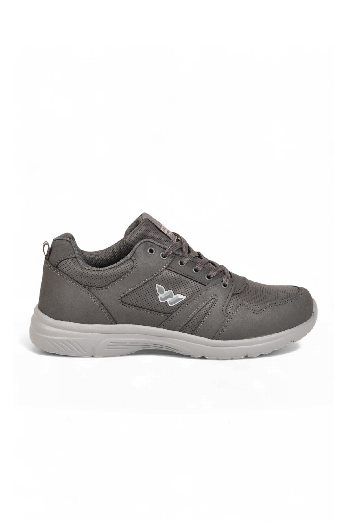 Erkek Füme Bağcıklı Hafif Esnek Yürüyüş ve Spor Ayakkabı Sneaker Core 020