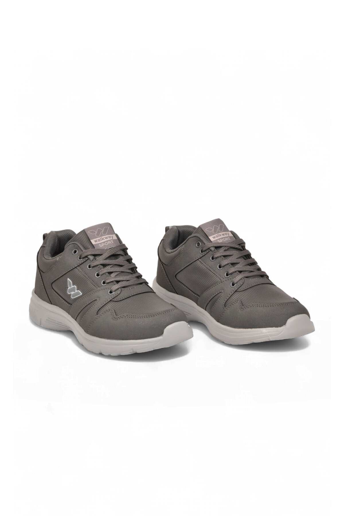 Erkek Füme Bağcıklı Hafif Esnek Yürüyüş ve Spor Ayakkabı Sneaker Core 020