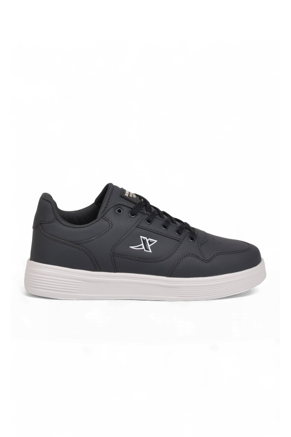 Lacivert Unisex Yürüyüş ve Spor Ayakkabı Bağcıklı Rahat Tabanlı Sneaker 2031