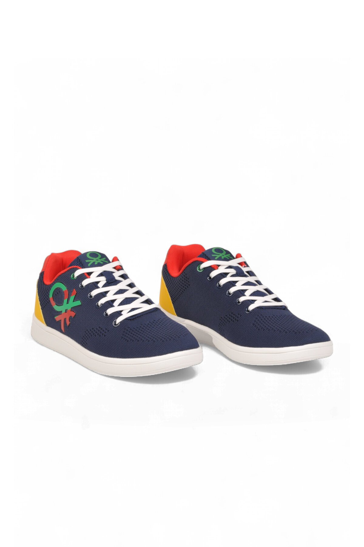 Lacivert Triko Erkek Yürüyüş ve Spor Ayakkabı Şık Rahat Erkek Sneaker BNI-10296