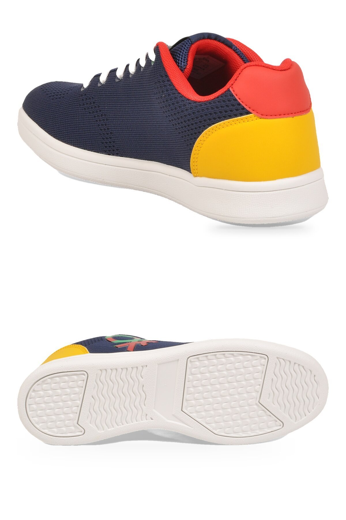 Lacivert Triko Erkek Yürüyüş ve Spor Ayakkabı Şık Rahat Erkek Sneaker BNI-10296