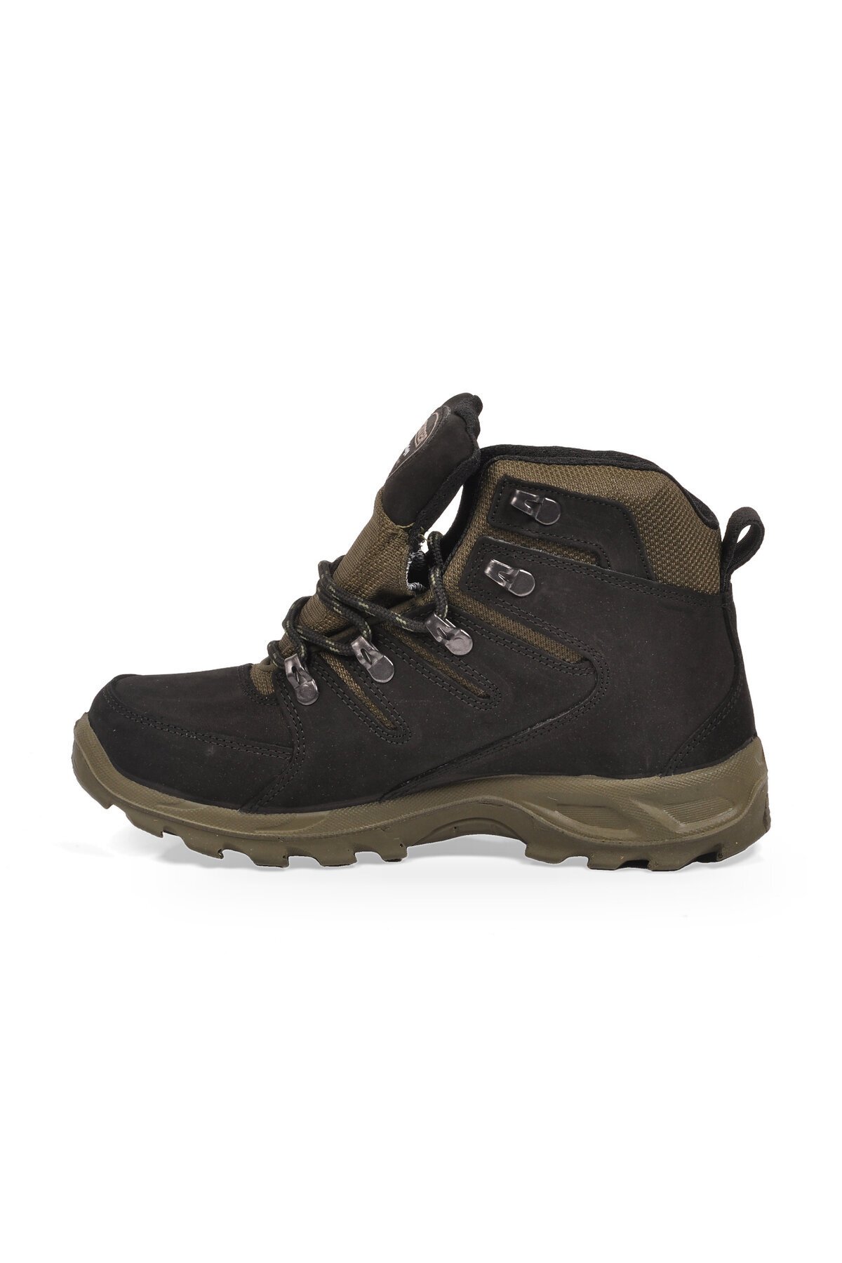 Siyah-Haki Nubuk Unisex Bot Su Geçirmez Kaymaz Outdoor Bot G5558