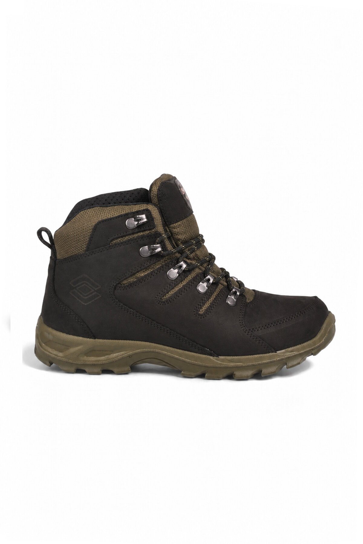 Siyah-Haki Nubuk Unisex Bot Su Geçirmez Kaymaz Outdoor Bot G5558