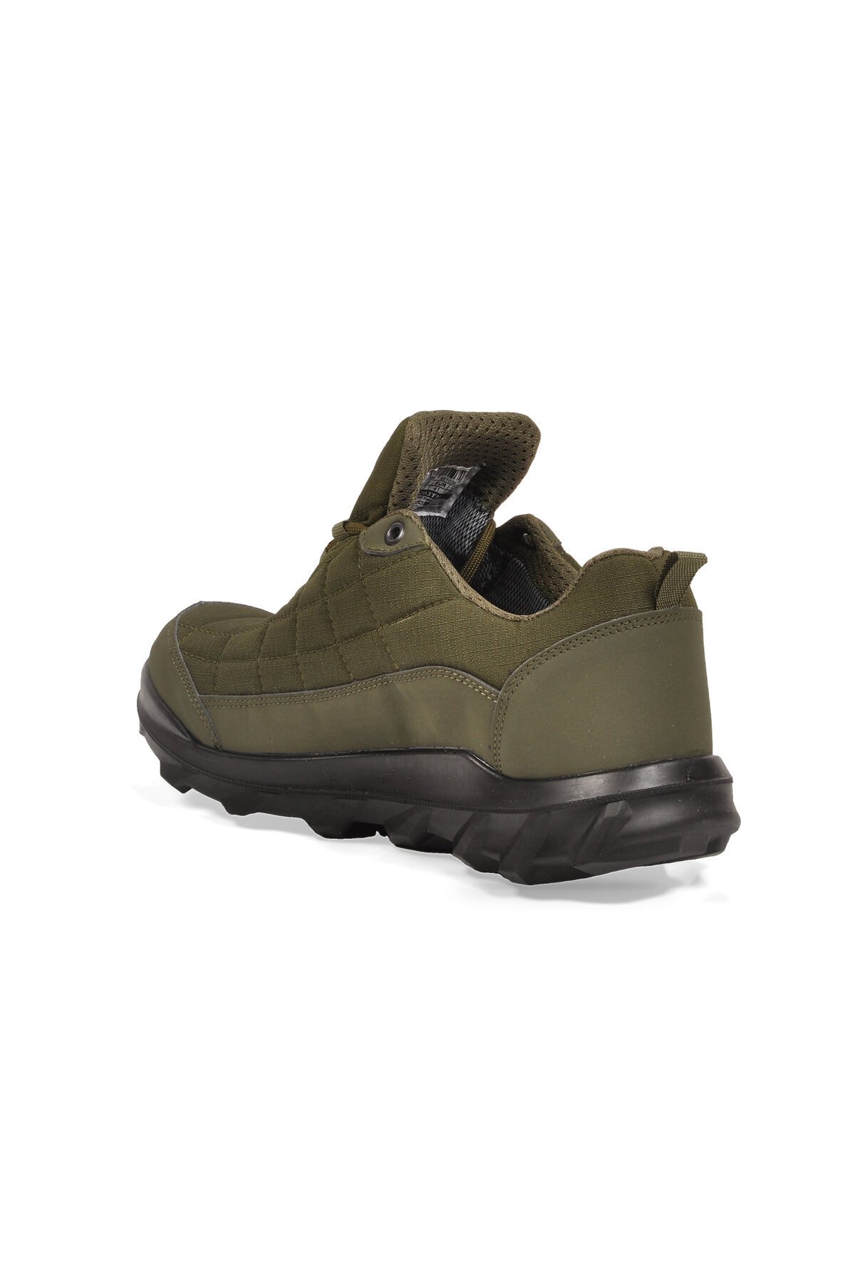 Erkek Tekstil Haki Bağcıklı Kaymaz Tabanlı Su Geçirmez Outdoor Ayakkabı M7203