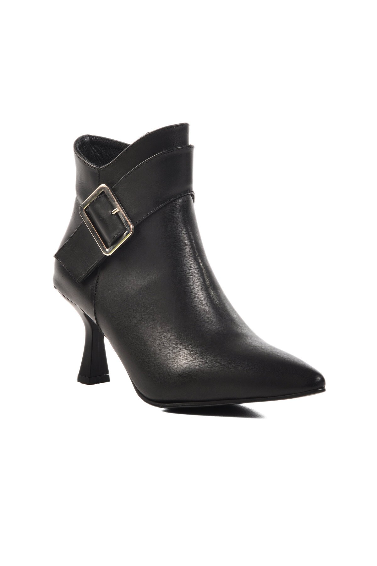 Ayakmod Siyah Kadın Topuklu Bot