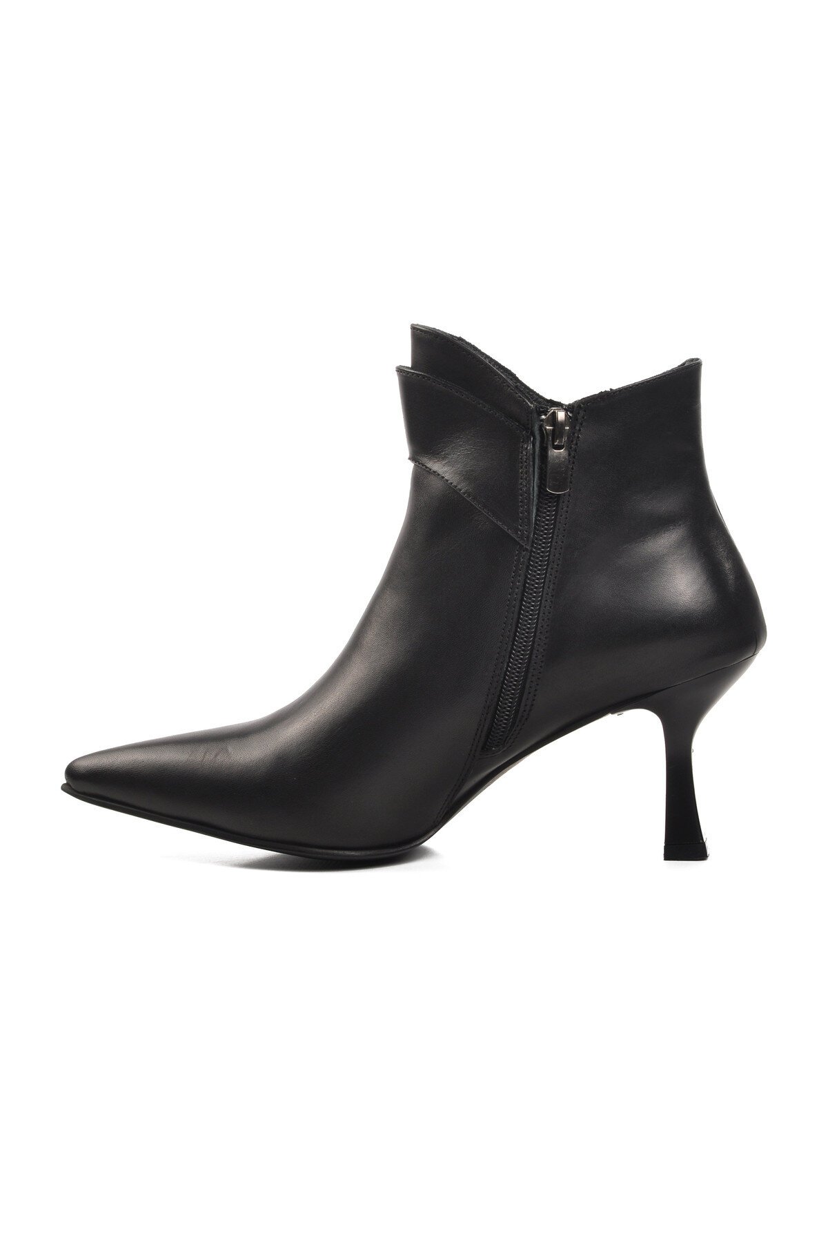Ayakmod Siyah Kadın Topuklu Bot