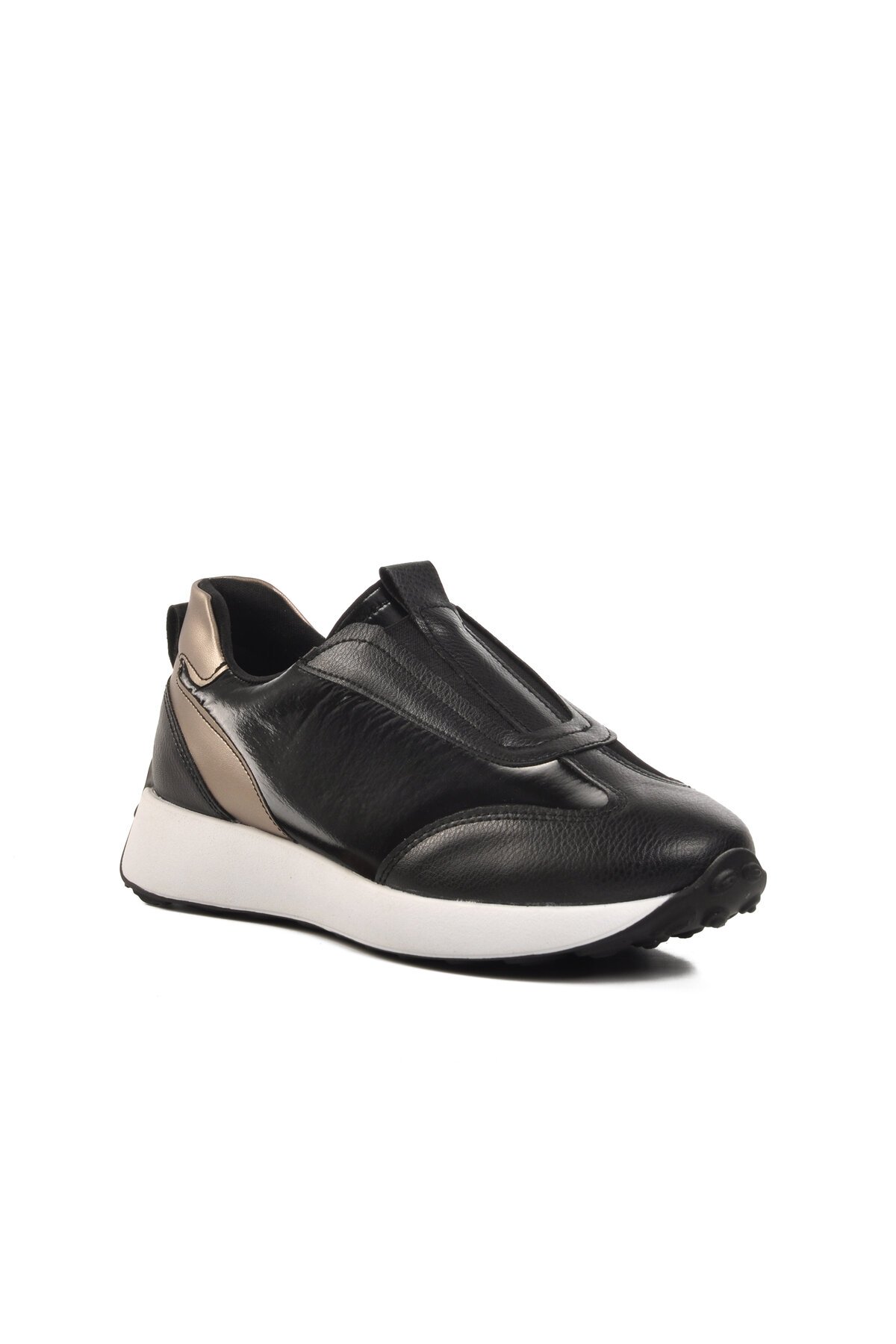 Ayakmod Siyah-Beyaz Kadın Sneaker