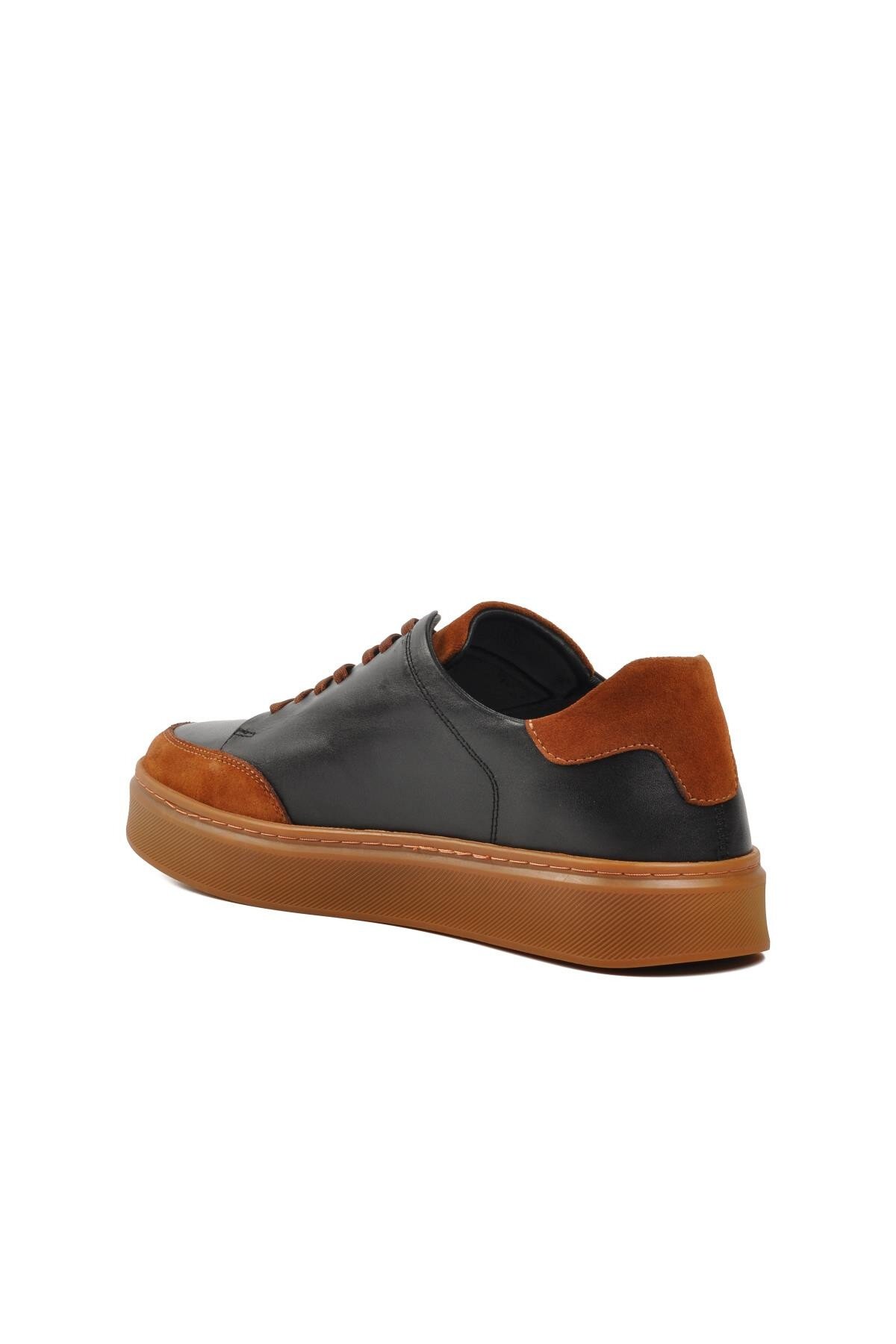 Ayakmod Siyah-Taba Erkek Günlük Ayakkabı