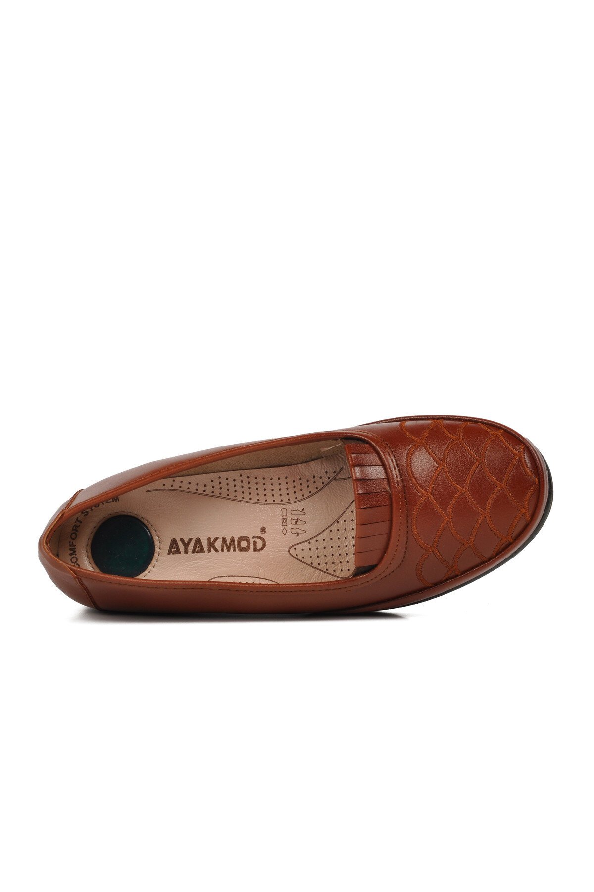 Ayakmod Taba Kadın Günlük Ayakkabı