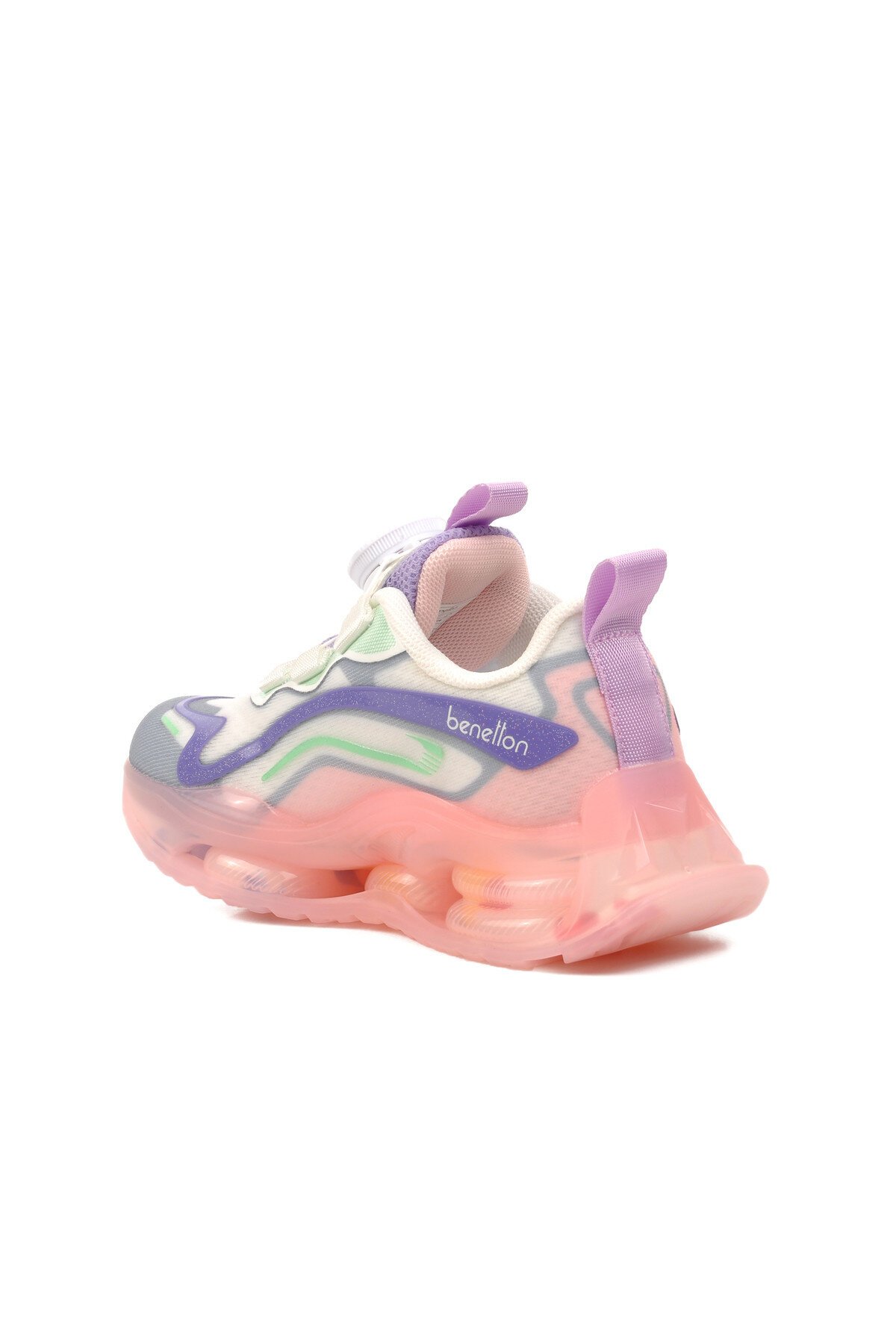 Benetton Beyaz-Pudra Çocuk Spor Ayakkabı