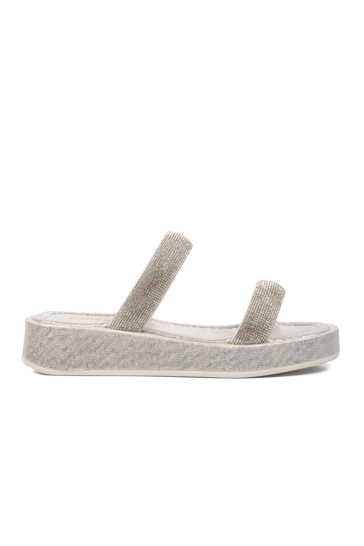 Pierre Cardin Gümüş Kadın Terlik