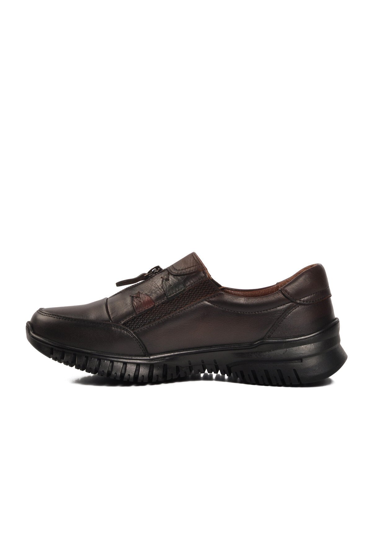 Ayakmod Kahve Hakiki Deri Kadın Günlük Ayakkabı