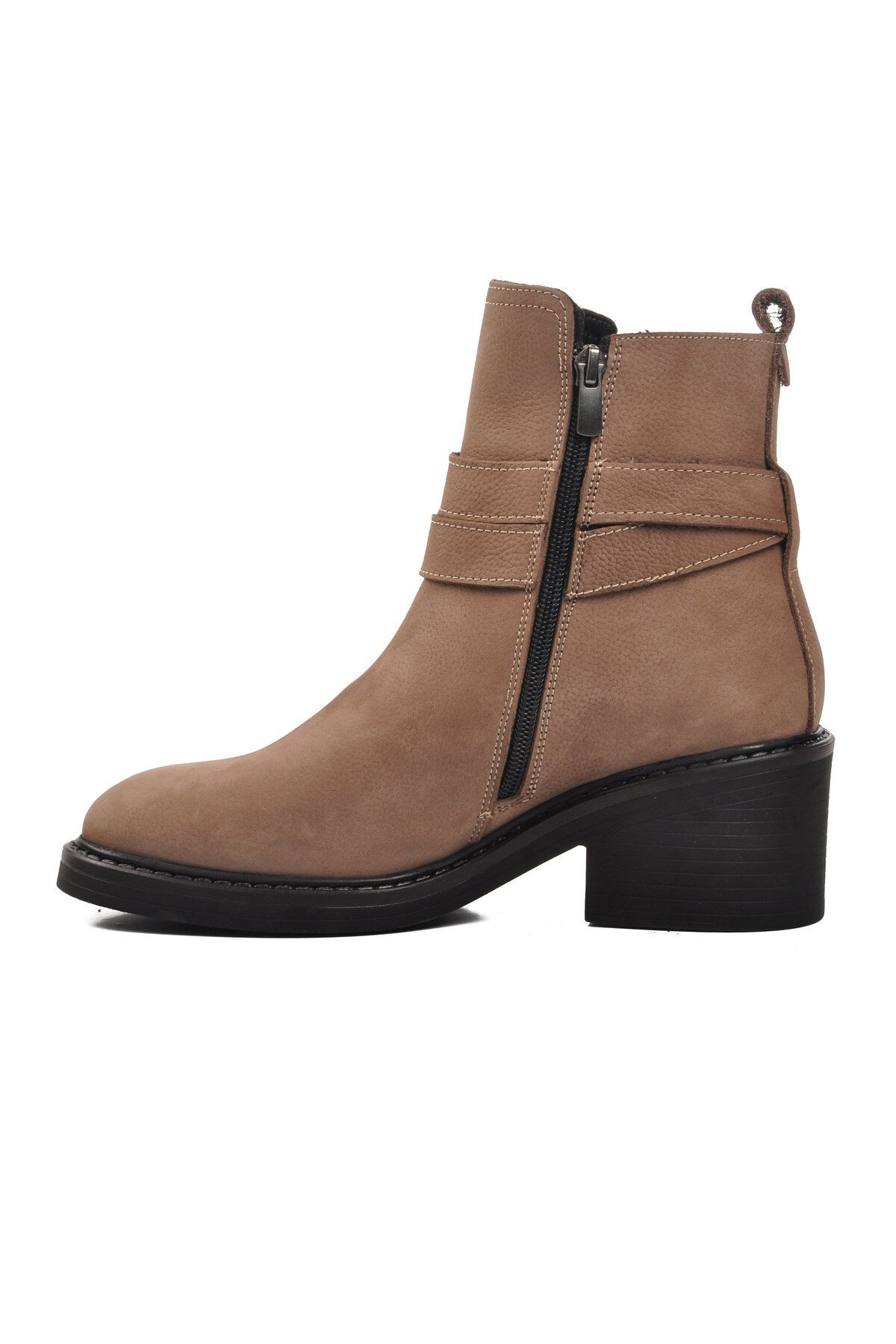 Ayakmod Vizon Hakiki Deri Kadın Bot