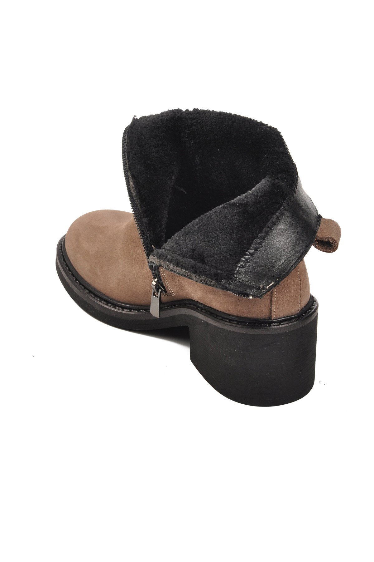 Ayakmod Vizon Hakiki Deri Kadın Bot