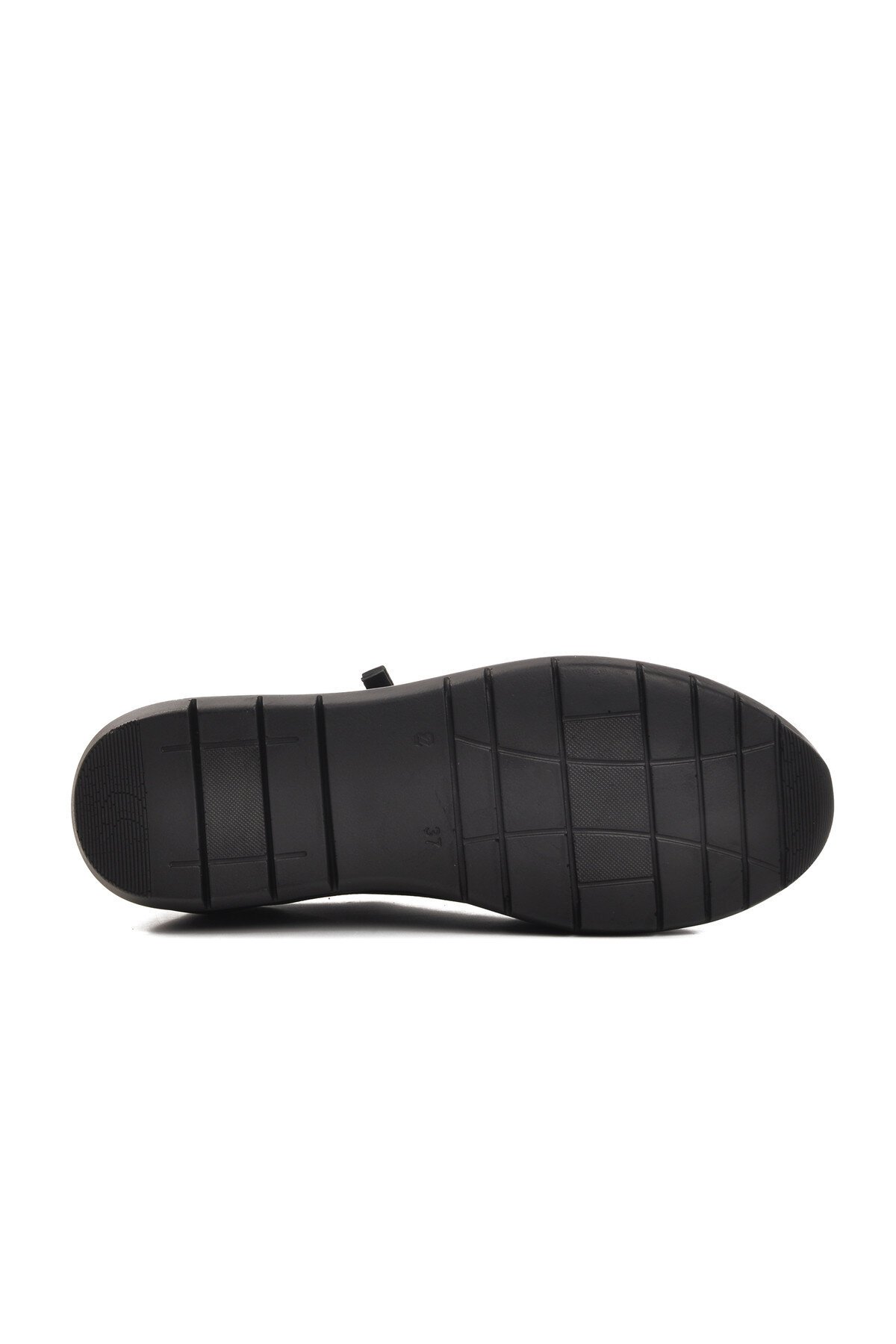 Ayakmod Siyah Hakiki Deri Kadın Günlük Ayakkabı