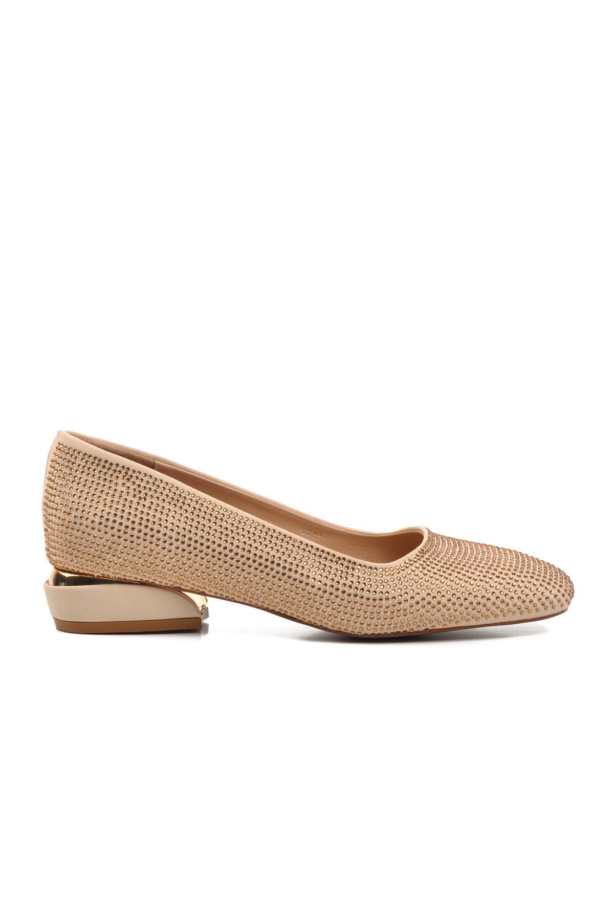 Ayakmod Bej Kadın Abiye Ayakkabı