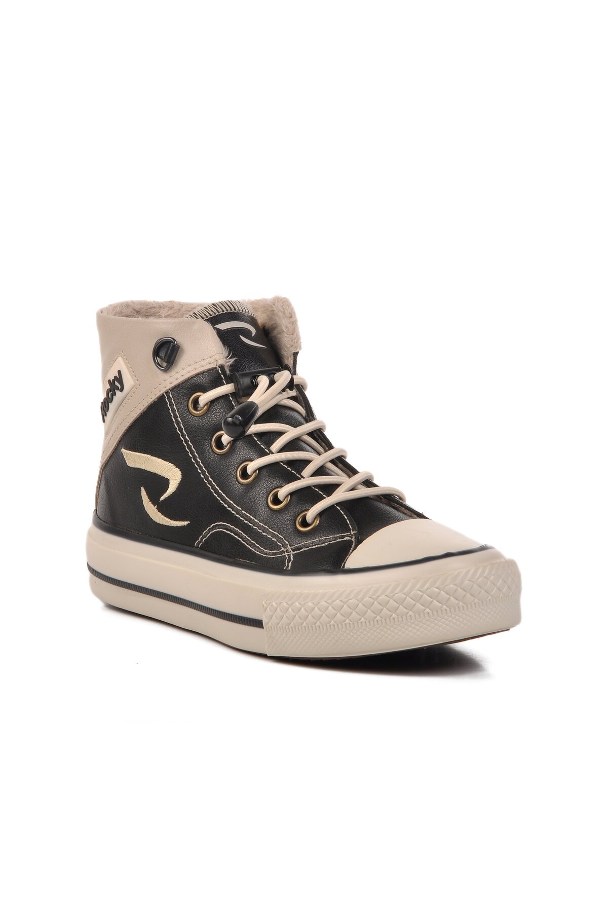 Walkway Siyah-Bej Çocuk Spor Ayakkabı