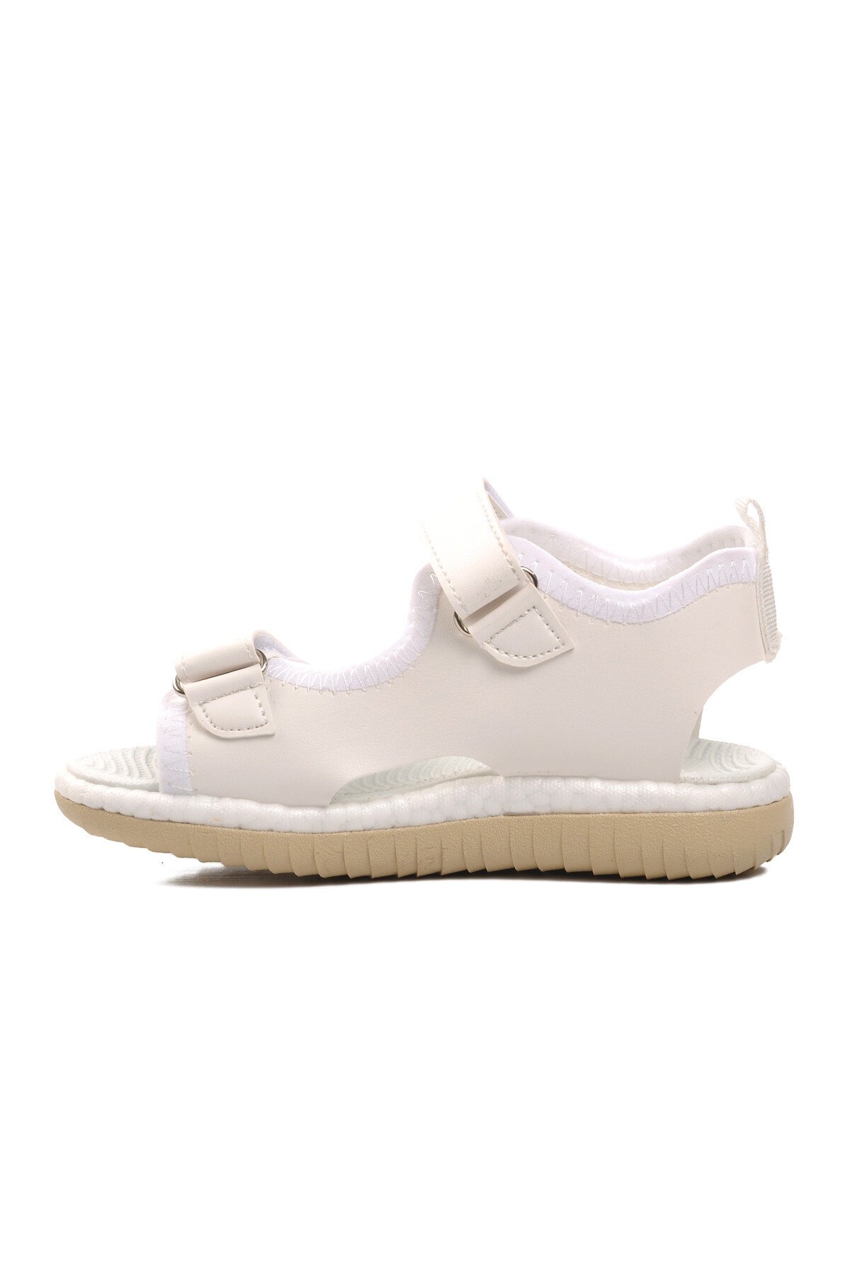Ayakmod Beyaz Erkek Çocuk Sandalet