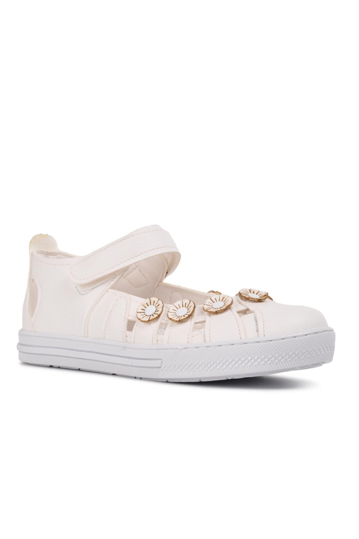 Ayakmod Beyaz Kız Çocuk Günlük Ayakkabı