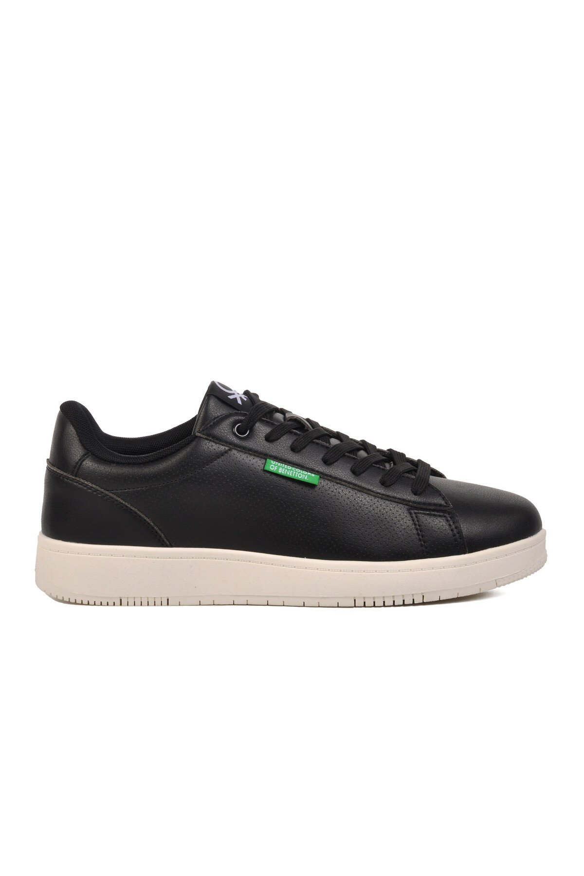 Benetton Siyah-Beyaz Erkek Sneaker